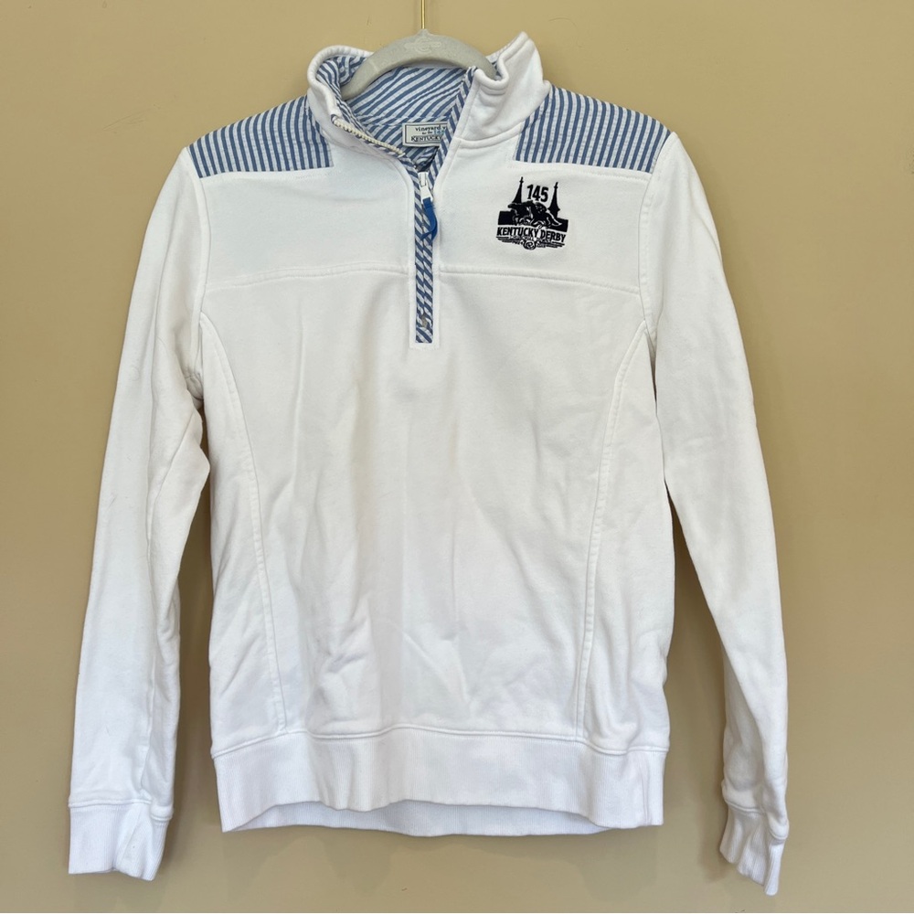Vineyard Vines 145th Kentucky Derby 2019 Half Zip Pullover